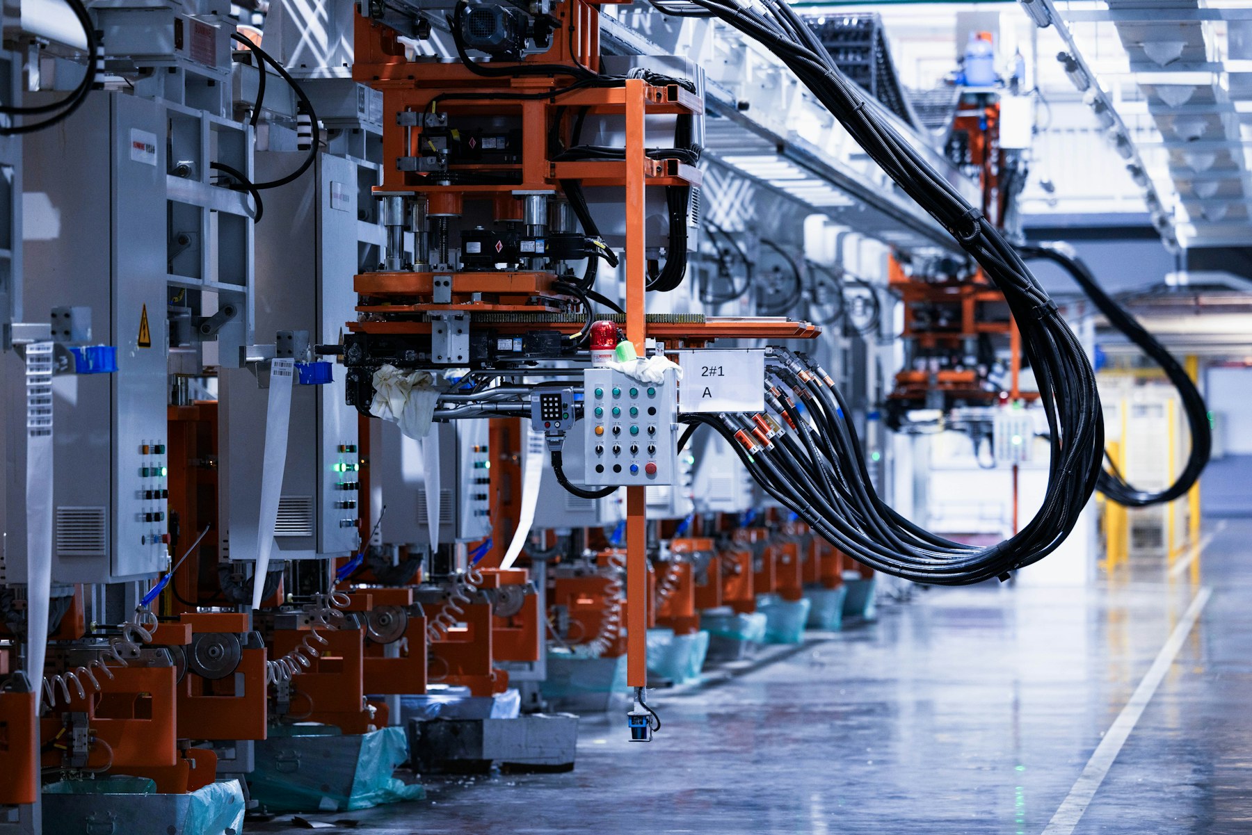 Industrial production equipment and control systems