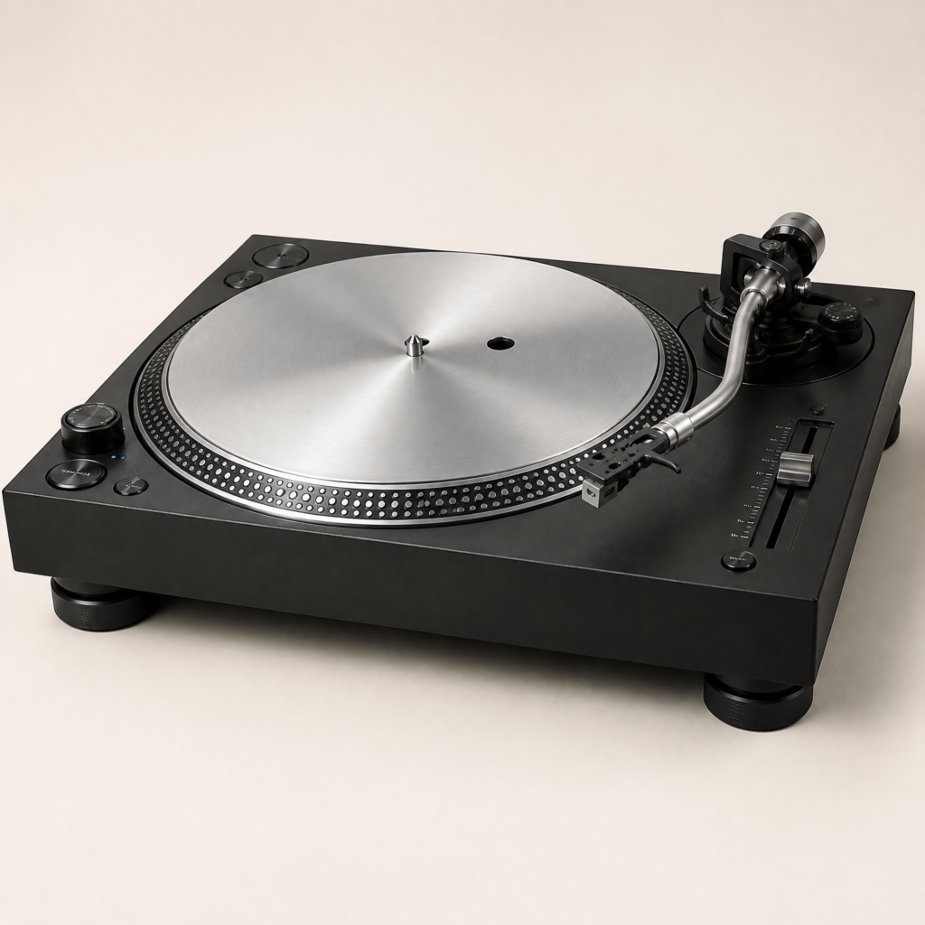 Direct-drive manual turntable